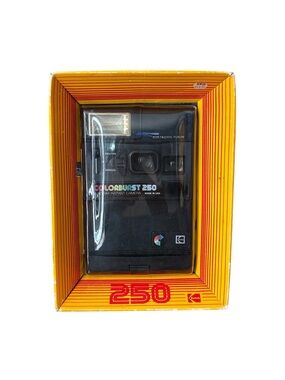 Kodak Colorburst 250 Instant Camera Vintage 1978 In Box USA Photography HTF